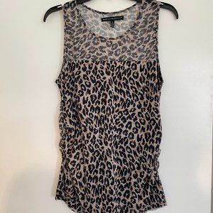 WHBM Animal Print top. Size Medium